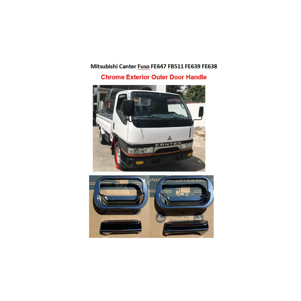 FDONG Chrome/Painted Outside Handles Exterior Outer Door Handle for Mitsubishi Canter Fuso FE647 FB511 FE639 FE638
FDONG Chrome/Painted Outside Handles Exterior Outer Door Handle for Mitsubishi Canter Fuso FE647 FB511 FE639 FE638