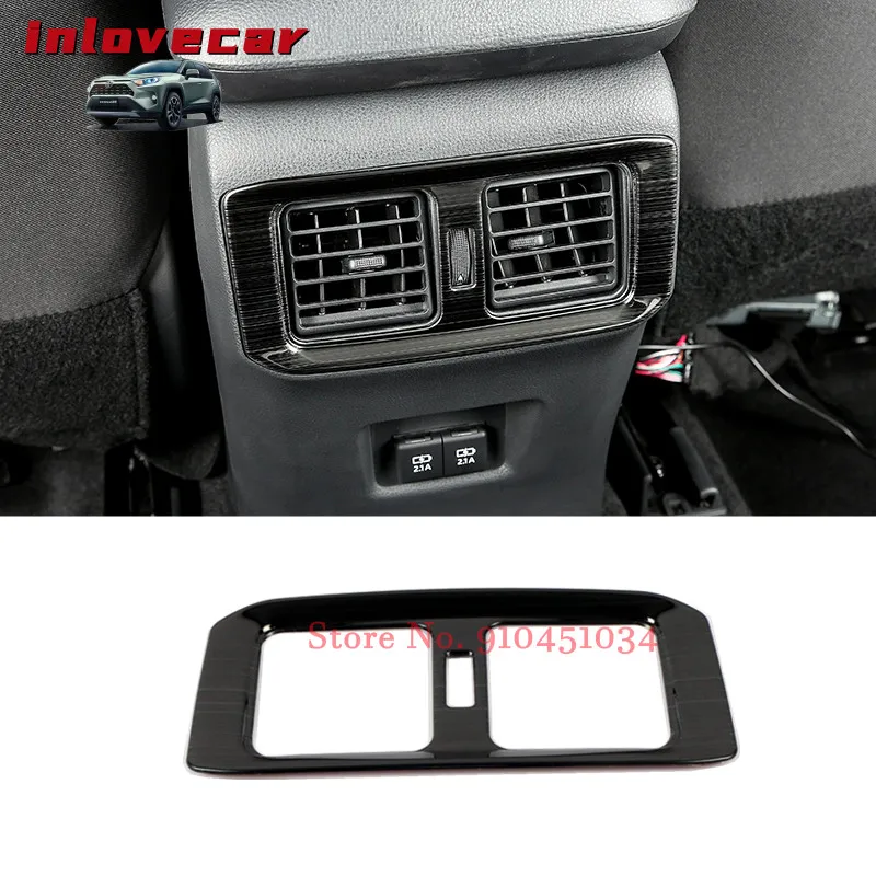 1Pcs Car Interior Rear Garnish Air Vent Trim Cover Trims For Toyota RAV4 2019 2020 RAV 4 Stainless Steel Car Accessories
1Pcs Car Interior Rear Garnish Air Vent Trim Cover Trims For Toyota RAV4 2019 2020 RAV 4 Stainless Steel Car Accessories