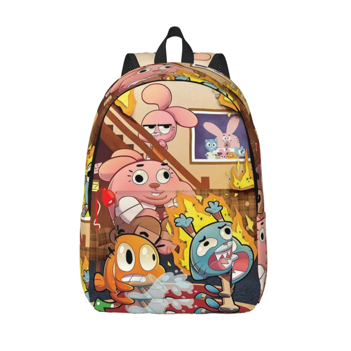 The Amazing World Of Gumball Cartoon Student Backpack School Bag Hiking Travel Daypack for Boys Girls Bookbag Shoulder Bags
The Amazing World Of Gumball Cartoon Student Backpack School Bag Hiking Travel Daypack for Boys Girls Bookbag Shoulder Bags