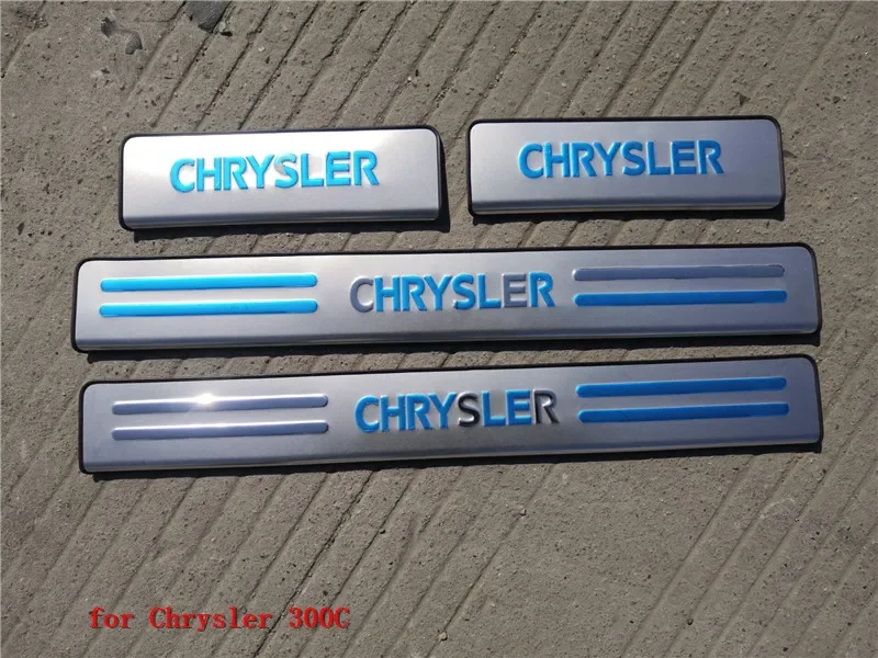 high quality 304 Stainless Steel Boutique Side Scuff Plate/Door Sill Door Sill for 2011-2015 Chrysler 300C Car styling
high quality 304 Stainless Steel Boutique Side Scuff Plate/Door Sill Door Sill for 2011-2015 Chrysler 300C Car styling