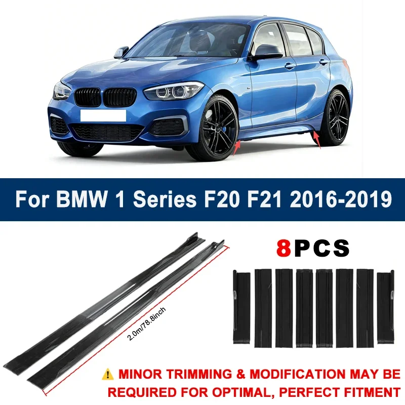 Aerodynamic 2m Sectional Side Skirt Extension Lips Racing Side Spoiler For BMW 1 Series F20 F21 2016-2019 2017 Sport Upgrade Kit
Aerodynamic 2m Sectional Side Skirt Extension Lips Racing Side Spoiler For BMW 1 Series F20 F21 2016-2019 2017 Sport Upgrade Kit