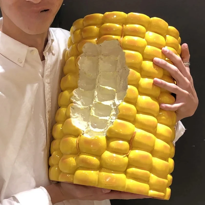 Corn stool trendy home burger stool chair corn cob ornament resin low stool decoration
Corn stool trendy home burger stool chair corn cob ornament resin low stool decoration