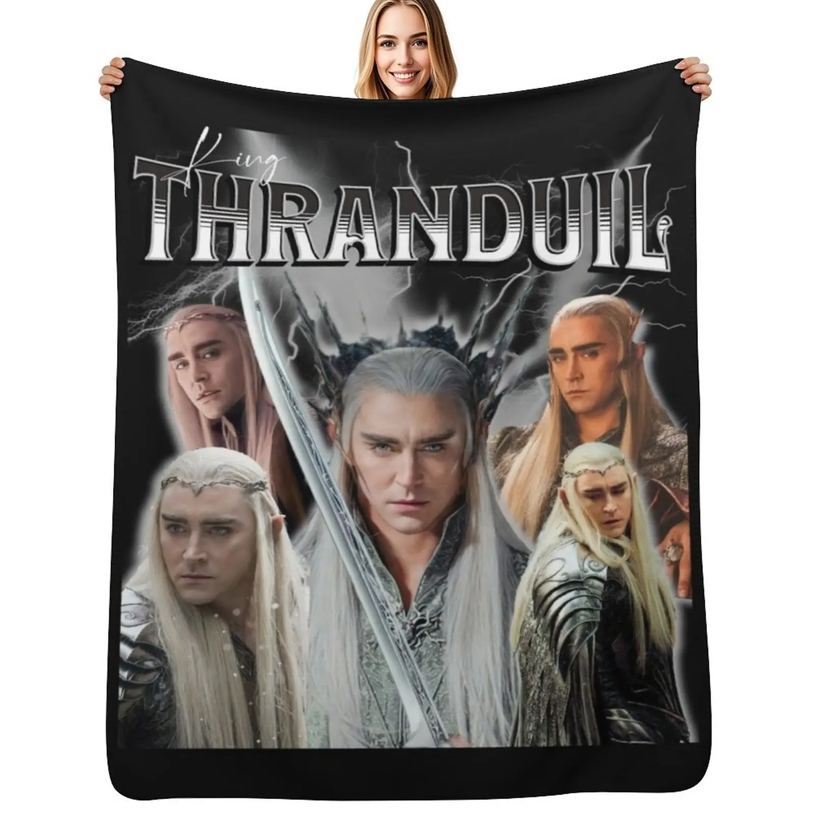 King Thranduil Retro Tee. Throw Blanket Cozy Microfiber Throw Blanket for Home Bedroom
King Thranduil Retro Tee. Throw Blanket Cozy Microfiber Throw Blanket for Home Bedroom
