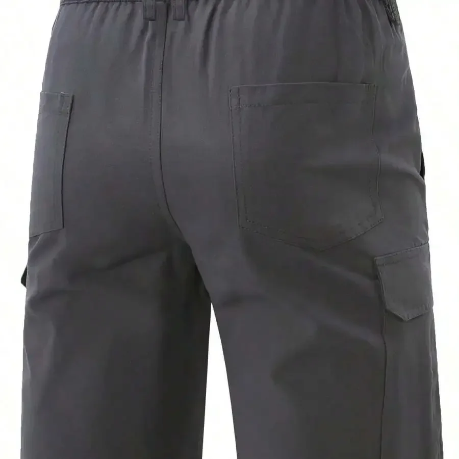 Mens Cargo Shorts Loose Casual Button Fly Dark Gray
Mens Cargo Shorts Loose Casual Button Fly Dark Gray