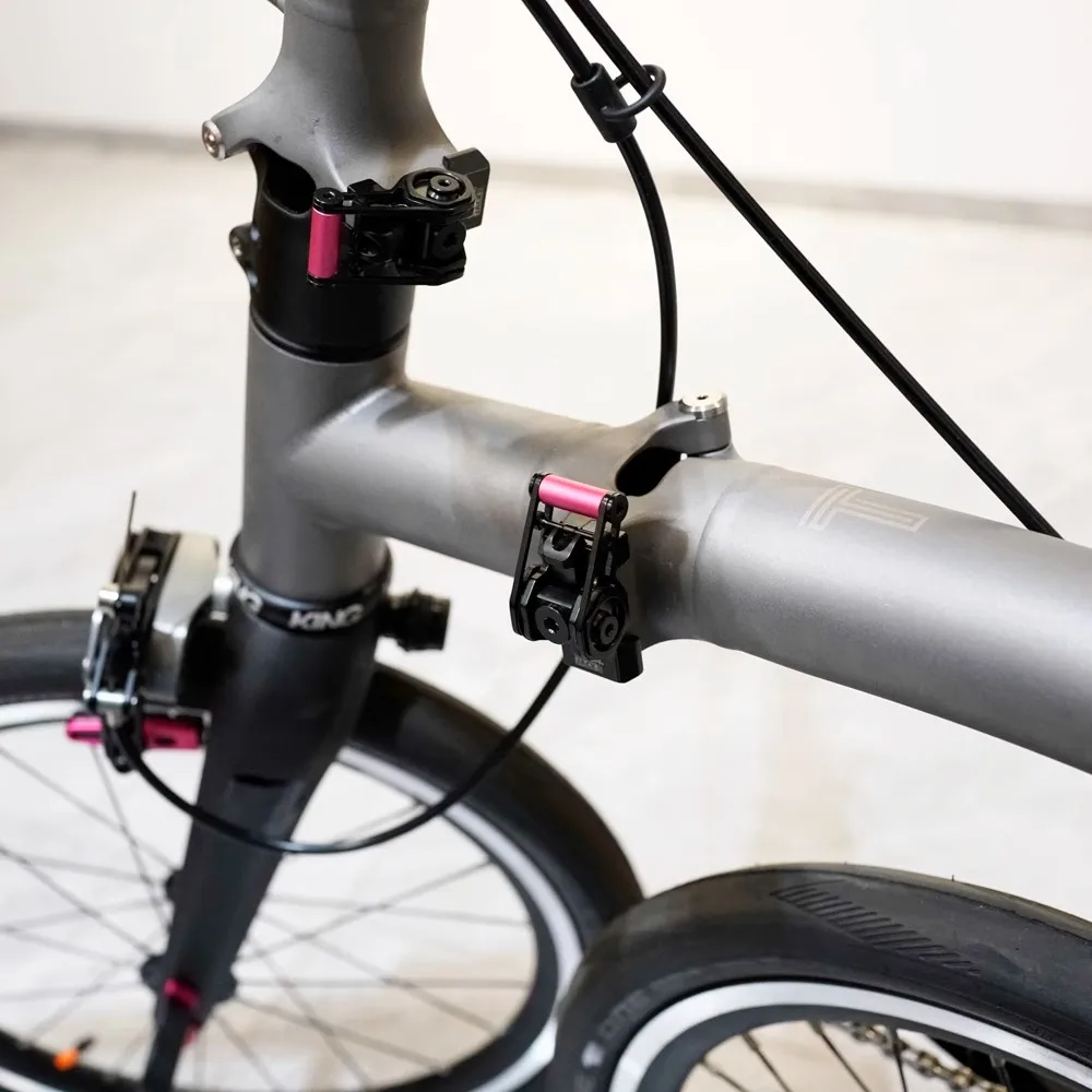 Unionjack Foldable Titanium Hinge Clip for BROMPTON Folding Bike Aline Cline P Tline Switch Quick Release Faucet C Buckle Clamp
Unionjack Foldable Titanium Hinge Clip for BROMPTON Folding Bike Aline Cline P Tline Switch Quick Release Faucet C Buckle Clamp