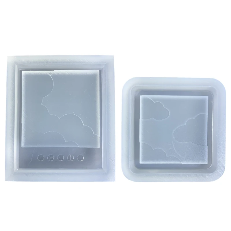 Shiny Glossy Geometry Cloud Window Frame Silicone Epoxy Resin Mold DIY Keychain Pendant Jewelry for Bag Decorations
Shiny Glossy Geometry Cloud Window Frame Silicone Epoxy Resin Mold DIY Keychain Pendant Jewelry for Bag Decorations