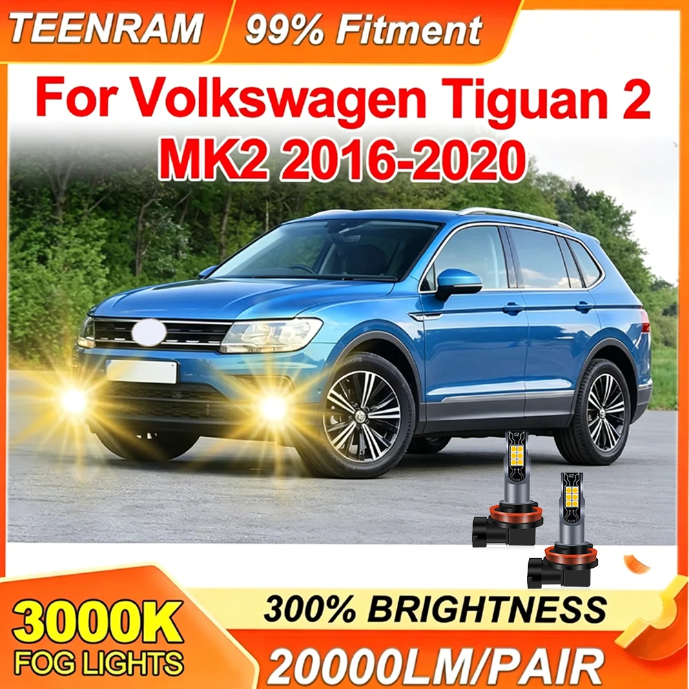 2pcs H11 H8 Led Fog Lights Canbus No Error Car Bulb 3000K Yellow Fog Lamp For Volkswagen Tiguan 2 MK2 2016 2017 2018 2019 2020
2pcs H11 H8 Led Fog Lights Canbus No Error Car Bulb 3000K Yellow Fog Lamp For Volkswagen Tiguan 2 MK2 2016 2017 2018 2019 2020