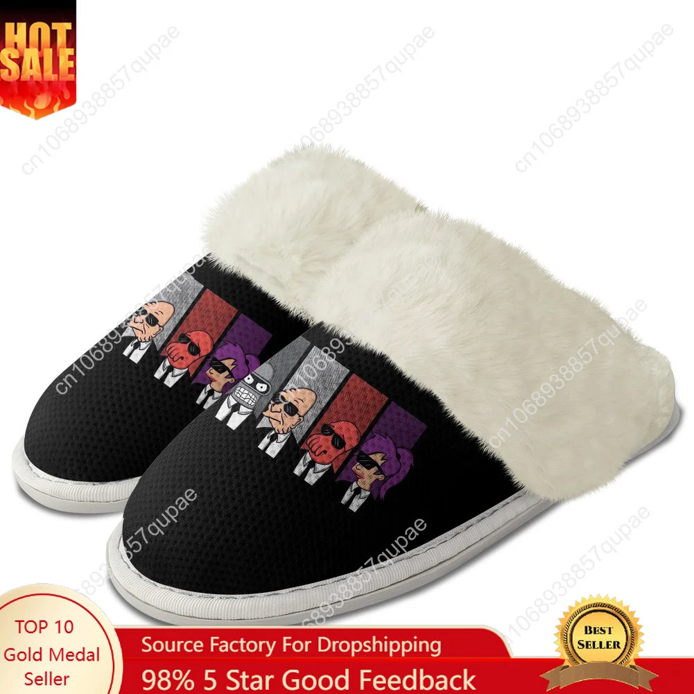 F-Futuramas Plush Slippers Anime Men Women Teenager Cotton Shoes Home Bedroom Keep Warm Slipper Thermal Lightweight Custom Shoes
F-Futuramas Plush Slippers Anime Men Women Teenager Cotton Shoes Home Bedroom Keep Warm Slipper Thermal Lightweight Custom Shoes