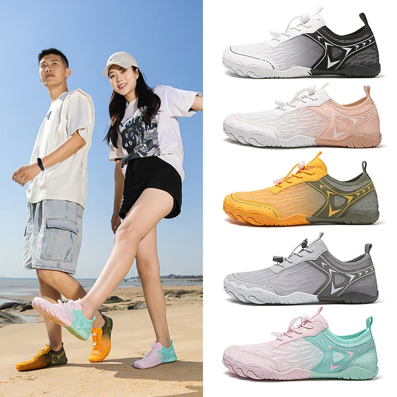 2025 New Couple Outdoor Sports Water Wading Shoes Beach Swimming Hiking Mountaineering Mens Shoes Breathable Non-slip Sneakers
2025 New Couple Outdoor Sports Water Wading Shoes Beach Swimming Hiking Mountaineering Mens Shoes Breathable Non-slip Sneakers