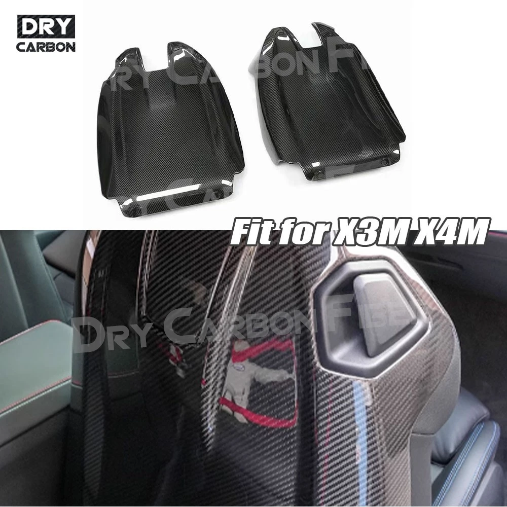 Real Dry Carbon Fiber Seat Backrest Cover For BMW M2 M3 M4 M8 X3M X4M G80 G82 F97 F98 2019-2024 For 2 Door Car Styling
Real Dry Carbon Fiber Seat Backrest Cover For BMW M2 M3 M4 M8 X3M X4M G80 G82 F97 F98 2019-2024 For 2 Door Car Styling