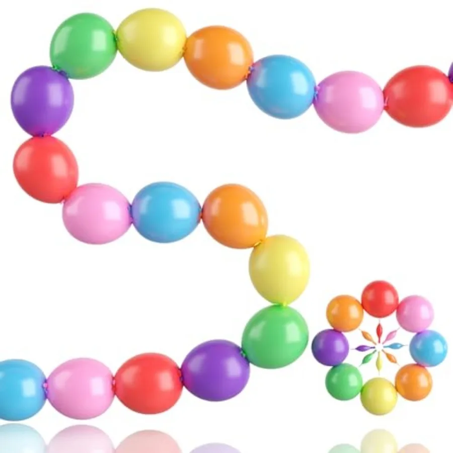 Linking Balloons, 100pcs 6 Inch Quick Link Long Balloons for Tying Rainbow Balloon Arch, Tails Balloon Wall, for Wedding Annive
Linking Balloons, 100pcs 6 Inch Quick Link Long Balloons for Tying Rainbow Balloon Arch, Tails Balloon Wall, for Wedding Annive