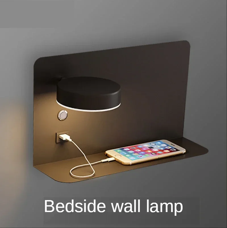 DurableNordic Wall Lamp Bedroom Bedside Lamp Living Room Simple And Creative Free Wiring LED Lamp With Usb Mobile Phone Charging
DurableNordic Wall Lamp Bedroom Bedside Lamp Living Room Simple And Creative Free Wiring LED Lamp With Usb Mobile Phone Charging