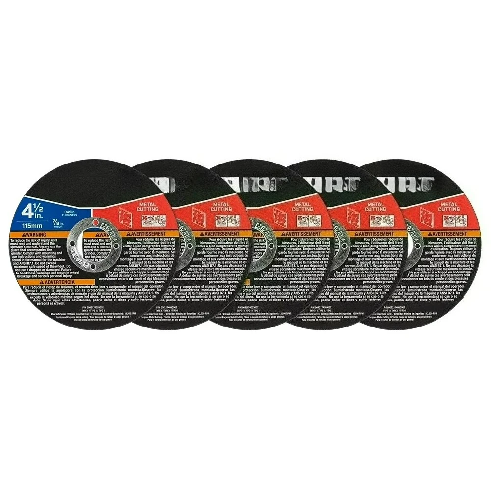 5-Piece Metal Cutting Wheel Set
5-Piece Metal Cutting Wheel Set