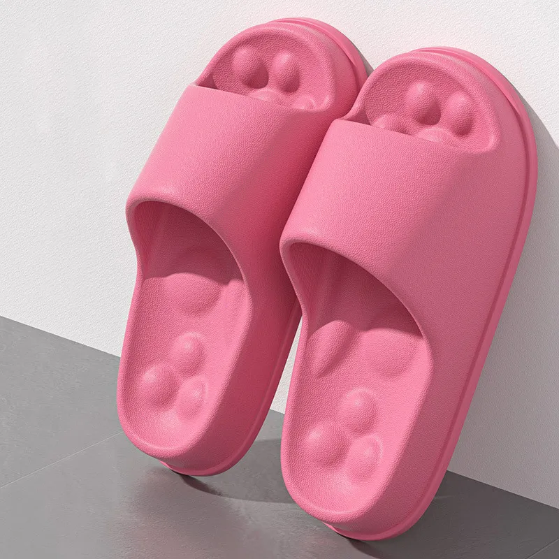 Women New Massage Slippers Casual Men Flats Non-slip House Bath Shower Shoes Comfortable Soft EVA Slides Thick Sole Beach Shoes
Women New Massage Slippers Casual Men Flats Non-slip House Bath Shower Shoes Comfortable Soft EVA Slides Thick Sole Beach Shoes
