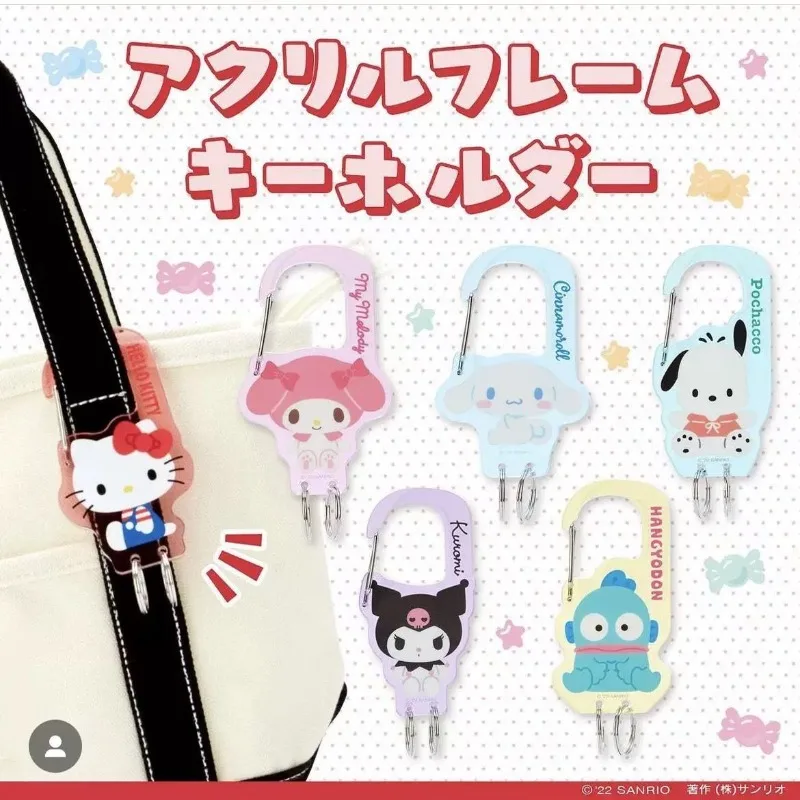 Hello Kitty Cinnamoroll Anime Kawaii Sanrio Keychain Pendants Cute Cartoon Bag Decoration Lovely Doll Gifts for Girls 
Hello Kitty Cinnamoroll Anime Kawaii Sanrio Keychain Pendants Cute Cartoon Bag Decoration Lovely Doll Gifts for Girls
