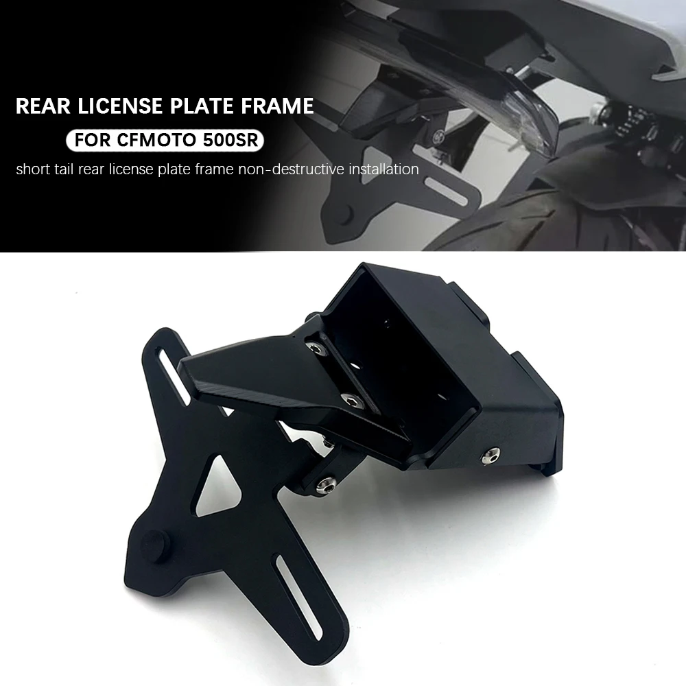 Motorcycle For CFMOTO 500 SR 675SR 675NK Rear License Plate Accessories short tail rear license plate frame 500SR 2026
Motorcycle For CFMOTO 500 SR 675SR 675NK Rear License Plate Accessories short tail rear license plate frame 500SR 2026