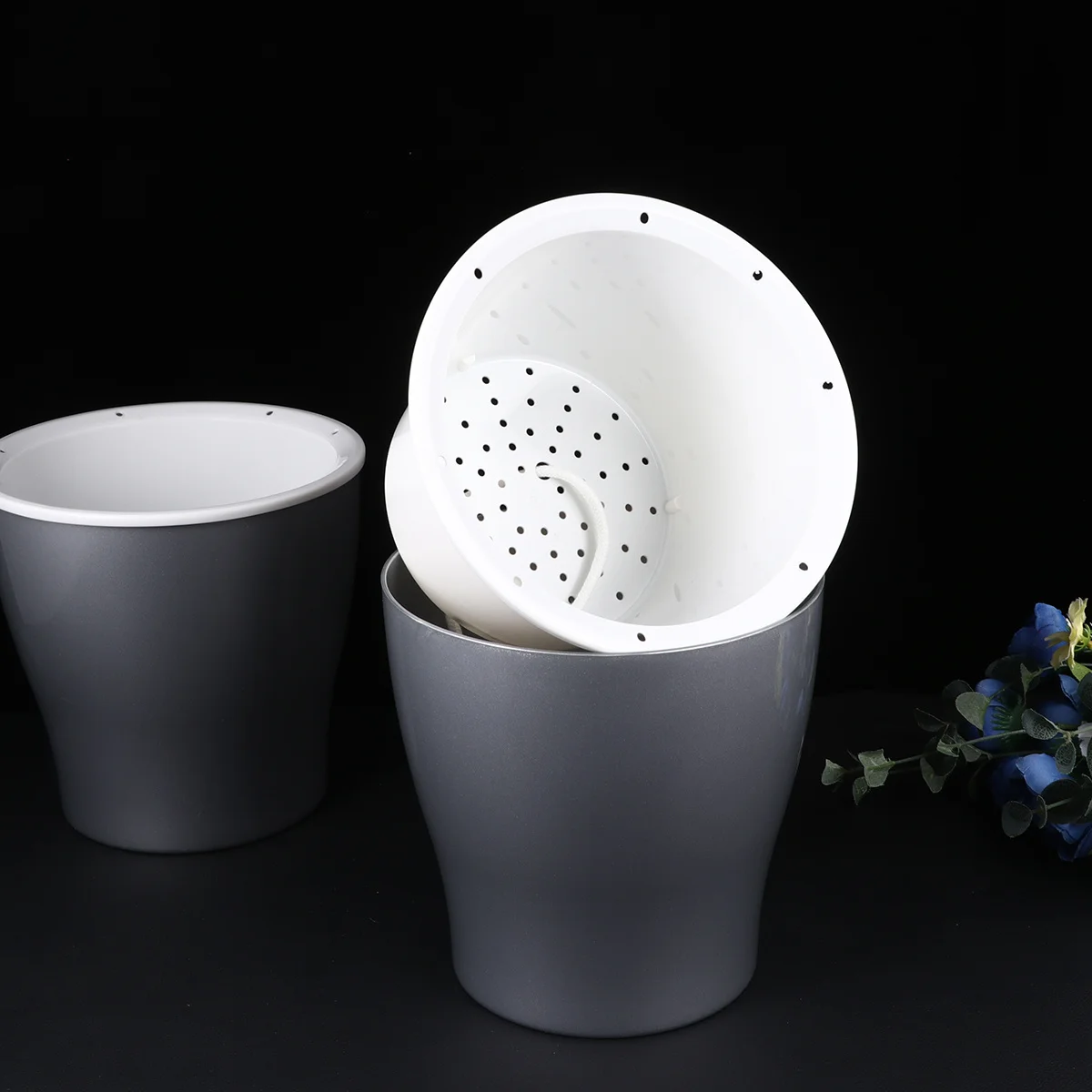 2pcs Self Watering Flowerpot With Cotton Rope Large Plastic Planter For Succulents Herbs Indoor Outdoor Garden Durable Flower
2pcs Self Watering Flowerpot With Cotton Rope Large Plastic Planter For Succulents Herbs Indoor Outdoor Garden Durable Flower