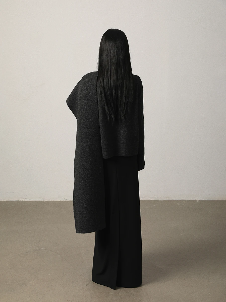 VIMORE Тяжелый шерстяной вязаный свитер, женский осенний модный новый интегрированный шарф из тибетской шерсти яка, теплый топ с v-образным вырезом
VIMORE Тяжелый шерстяной вязаный свитер, женский осенний модный новый интегрированный шарф из тибетской шерсти яка, теплый топ с v-образным вырезом