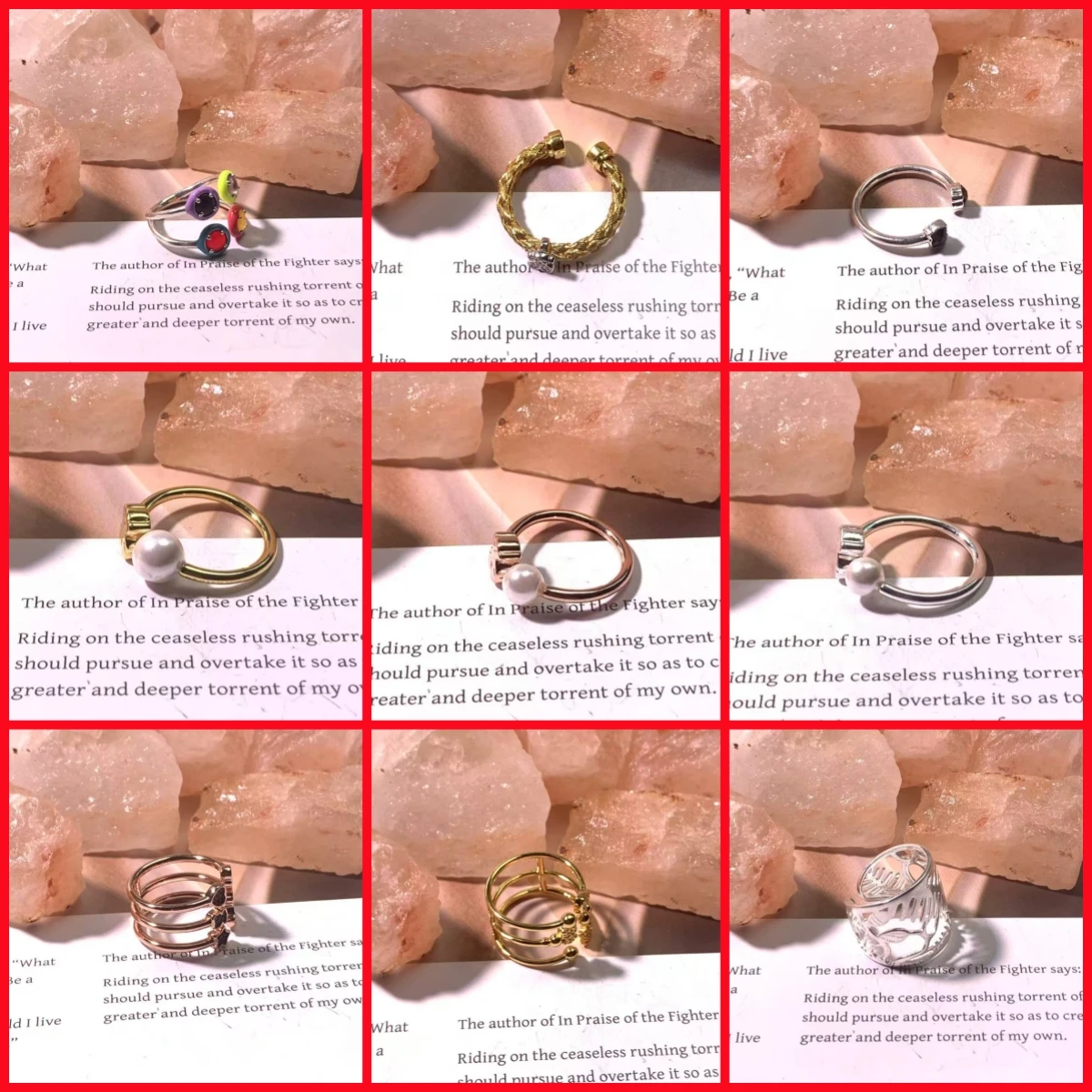The new 2025 bear set gemstone open ring is the perfect choice for DIY gifts.
The new 2025 bear set gemstone open ring is the perfect choice for DIY gifts.