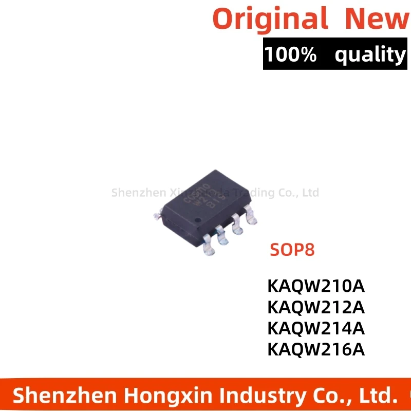 5 pieces KAQW210A KAQW212A KAQW214A KAQW216A Solid State Relay Optocoupler SOP8 SMD
5 pieces KAQW210A KAQW212A KAQW214A KAQW216A Solid State Relay Optocoupler SOP8 SMD