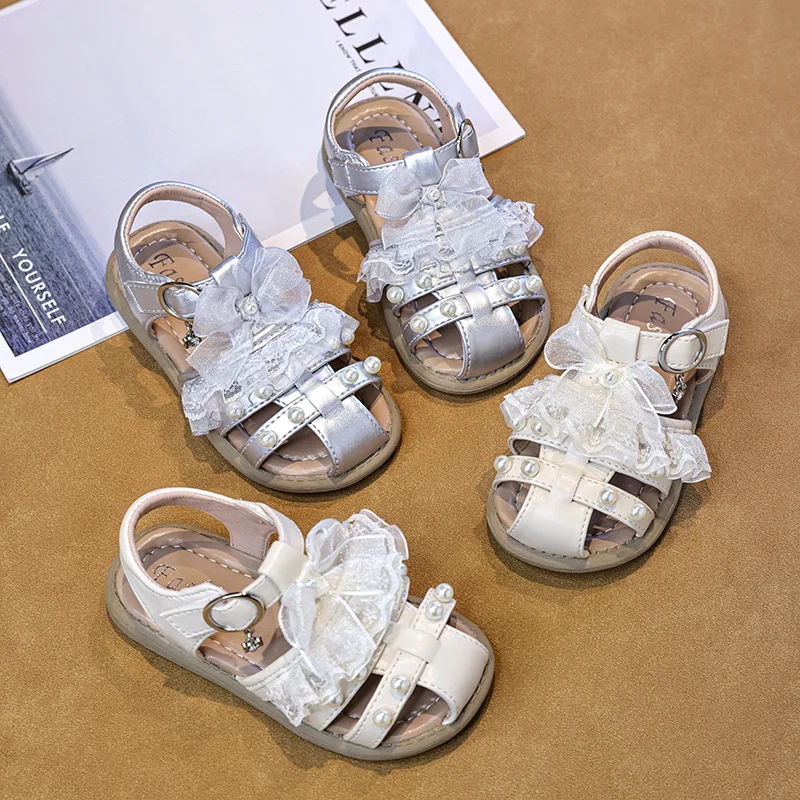 Fashion Girls Closed Toe Roman Sandals New Summer Soft Sole Baby Girl Lace Princess Shoes
Fashion Girls Closed Toe Roman Sandals New Summer Soft Sole Baby Girl Lace Princess Shoes