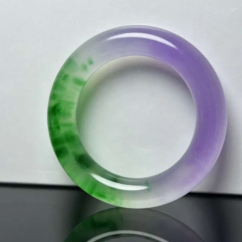 High Ice Quartzite Round Bar Jade Bracelet, Ethnic Style Classic Women's Jade Bracelet Jewelry
High Ice Quartzite Round Bar Jade Bracelet, Ethnic Style Classic Women's Jade Bracelet Jewelry