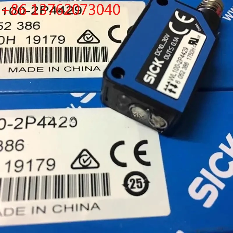 1 шт. новые оригинальные фотоэлектрические датчики WL100-2P4429 6052386
1 шт. новые оригинальные фотоэлектрические датчики WL100-2P4429 6052386