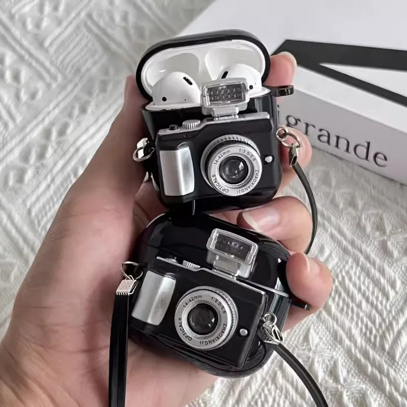 Creative Camera Earphone Case for Airpods 4 2 3 1 Pro 2 3 Wireless Bluetooth Headset Protective Cover for Airpods Pro3
Creative Camera Earphone Case for Airpods 4 2 3 1 Pro 2 3 Wireless Bluetooth Headset Protective Cover for Airpods Pro3