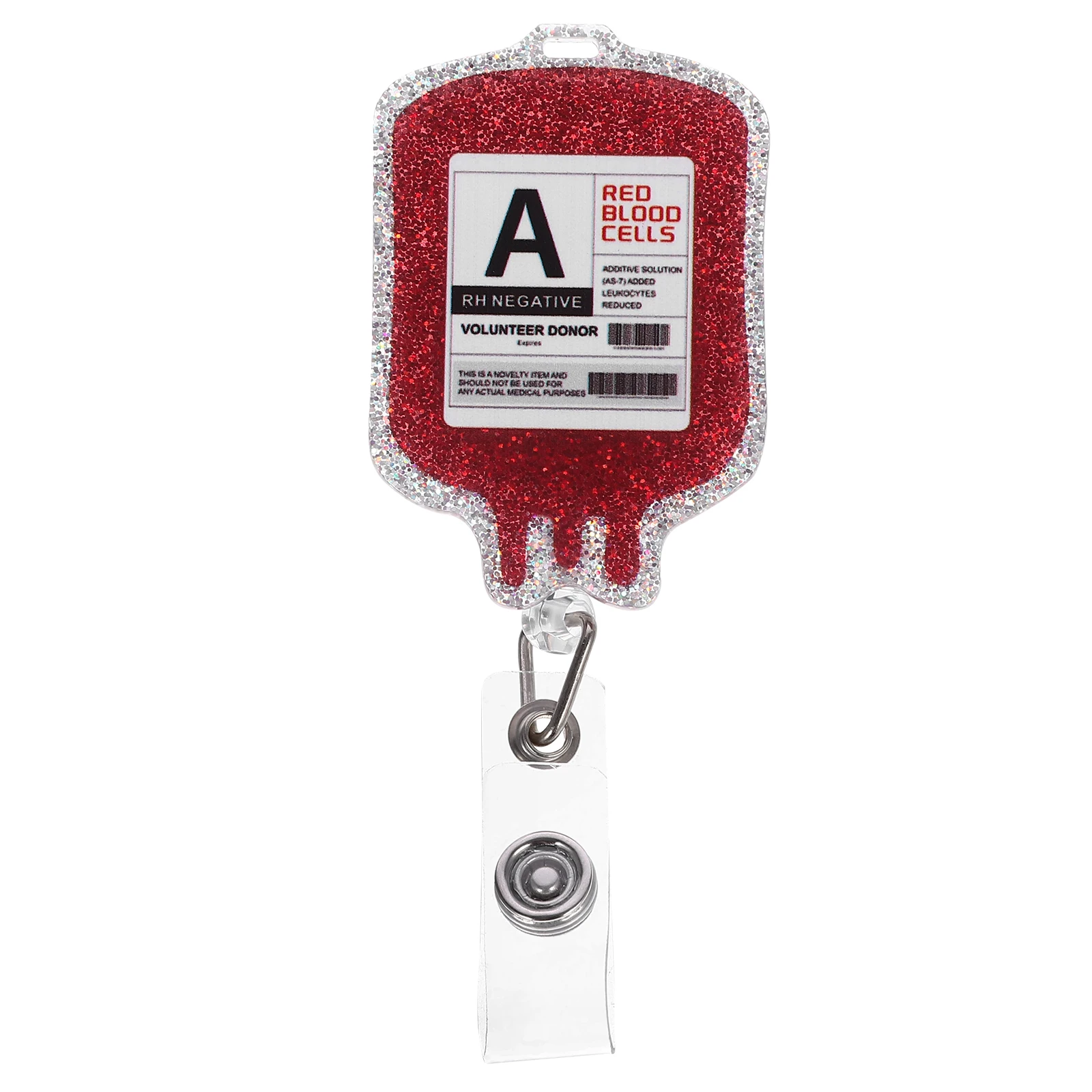 Retractable Acrylic A Type Nurse Badge Easy Pull Buckle Cards Accessory Portable Clip
Retractable Acrylic A Type Nurse Badge Easy Pull Buckle Cards Accessory Portable Clip