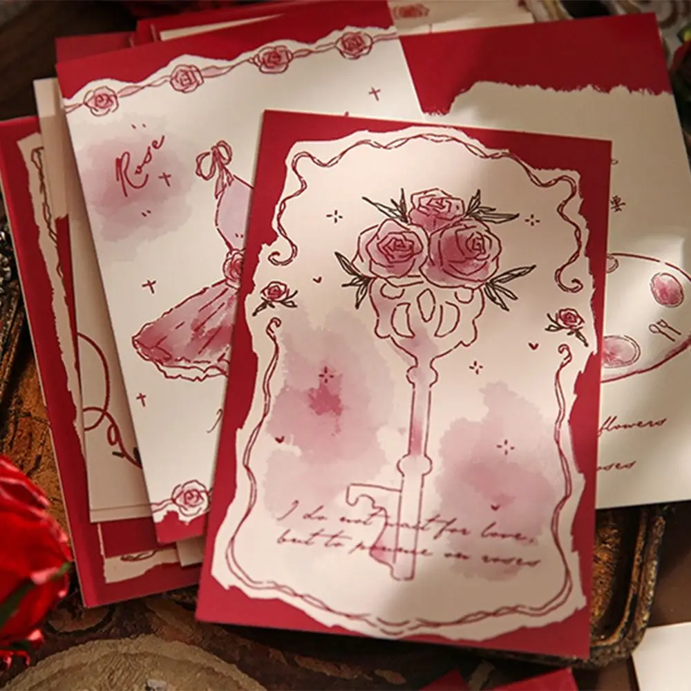 30pcs/set Vintage Series Flower Postcard Set Romantic Rose Flower Printed Decorative Postcards DIY Background Room Posters Decor
30pcs/set Vintage Series Flower Postcard Set Romantic Rose Flower Printed Decorative Postcards DIY Background Room Posters Decor