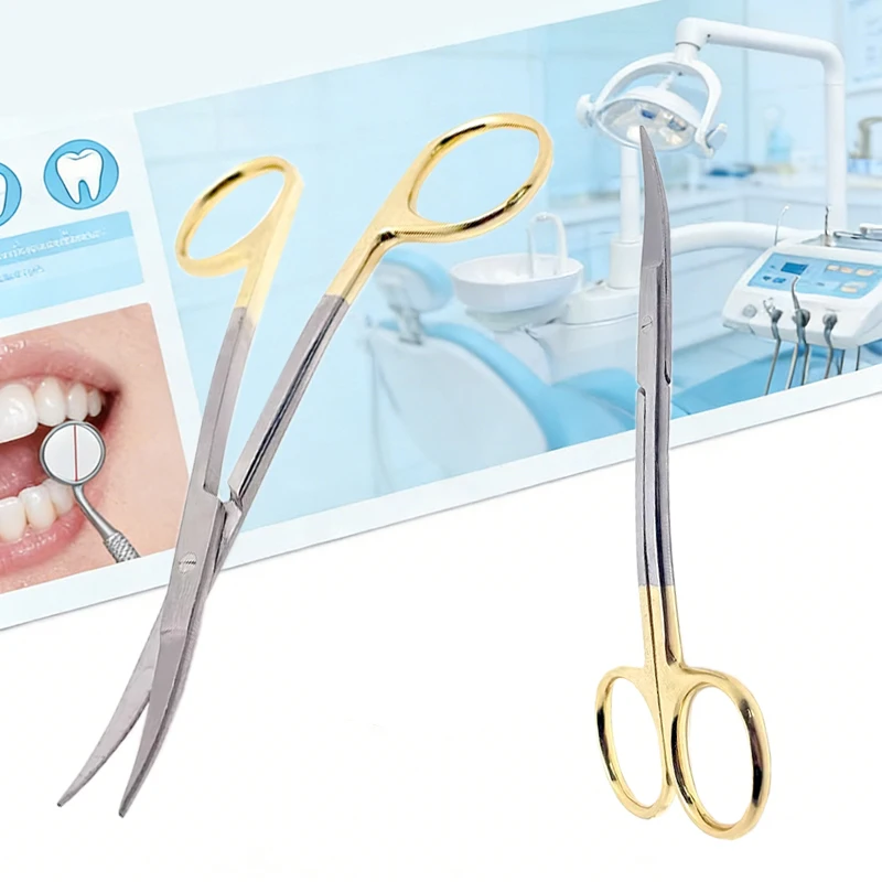 3pcs Dental S Shape Scissors Gold Plated Handle Ophthalmic Micro Dissecting Tools for Oral Surgery Medical Grade
3pcs Dental S Shape Scissors Gold Plated Handle Ophthalmic Micro Dissecting Tools for Oral Surgery Medical Grade