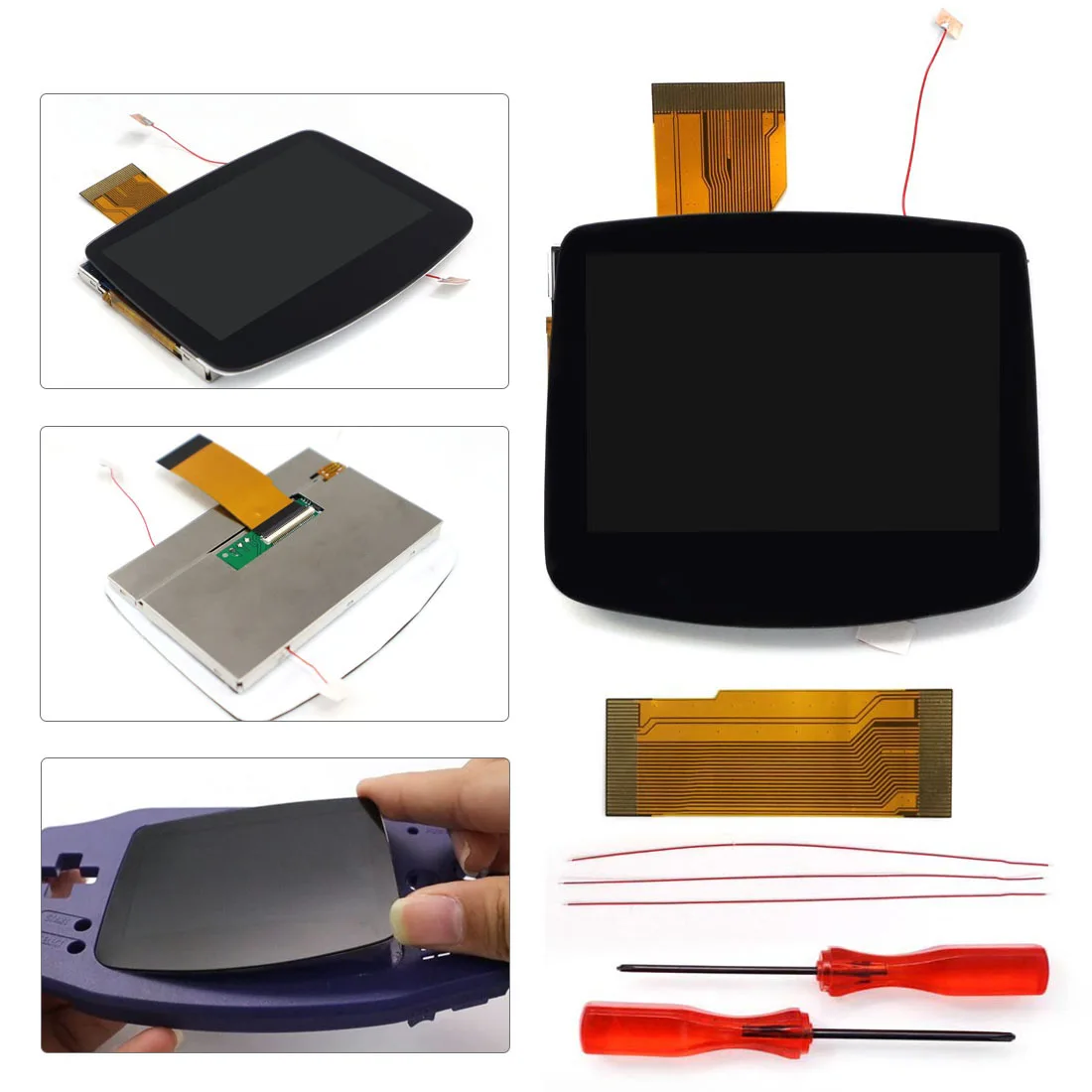 HISPEEDIDO Предварительно ламинированный экран V5 HD 720x480 для GBA V5, замена IPS LCD-дисплея
HISPEEDIDO Предварительно ламинированный экран V5 HD 720x480 для GBA V5, замена IPS LCD-дисплея