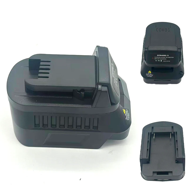 GRW40MIL18 Battery Adapter Designed To Convert G-MAX 29472 40V Li-ion Batteries for Use for M18 18V Li-ion Cordless Power Tool
GRW40MIL18 Battery Adapter Designed To Convert G-MAX 29472 40V Li-ion Batteries for Use for M18 18V Li-ion Cordless Power Tool
