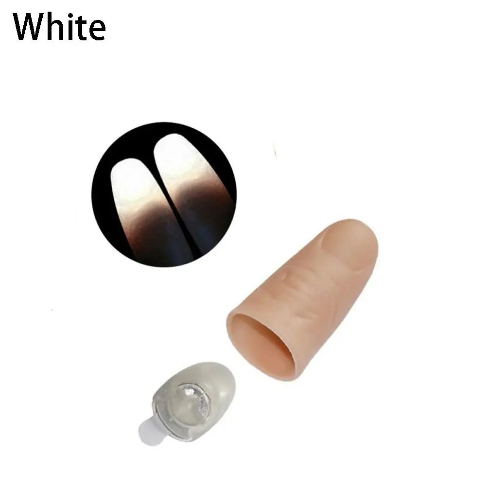 1 Pc Luminous Glow LED Finger Light Flashing Fingers Light Up Thumbs Induction Light
1 Pc Luminous Glow LED Finger Light Flashing Fingers Light Up Thumbs Induction Light