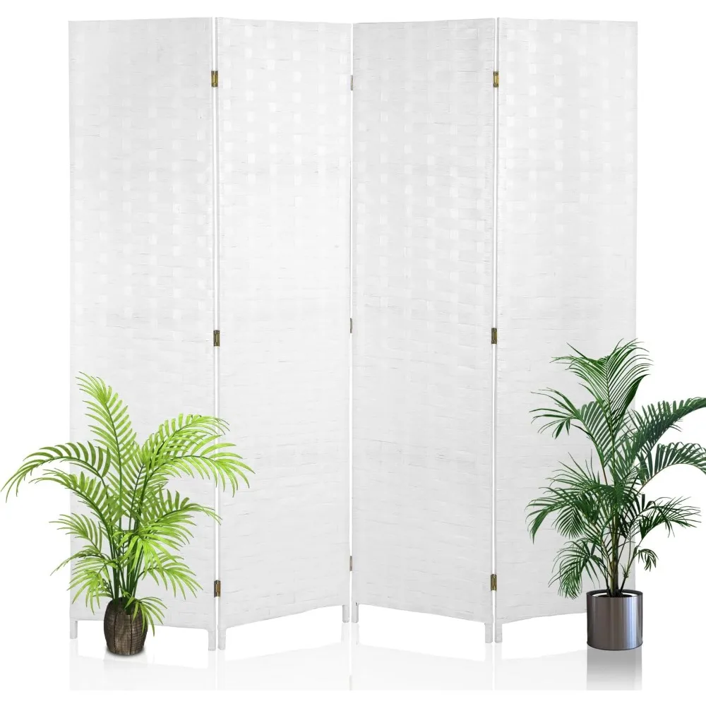 Room Divider, 6FT Wall Divider Wood Screen 4 Panels Wood Mesh Hand-Woven Design Room Screen Indoor Folding Portable Partition
Room Divider, 6FT Wall Divider Wood Screen 4 Panels Wood Mesh Hand-Woven Design Room Screen Indoor Folding Portable Partition