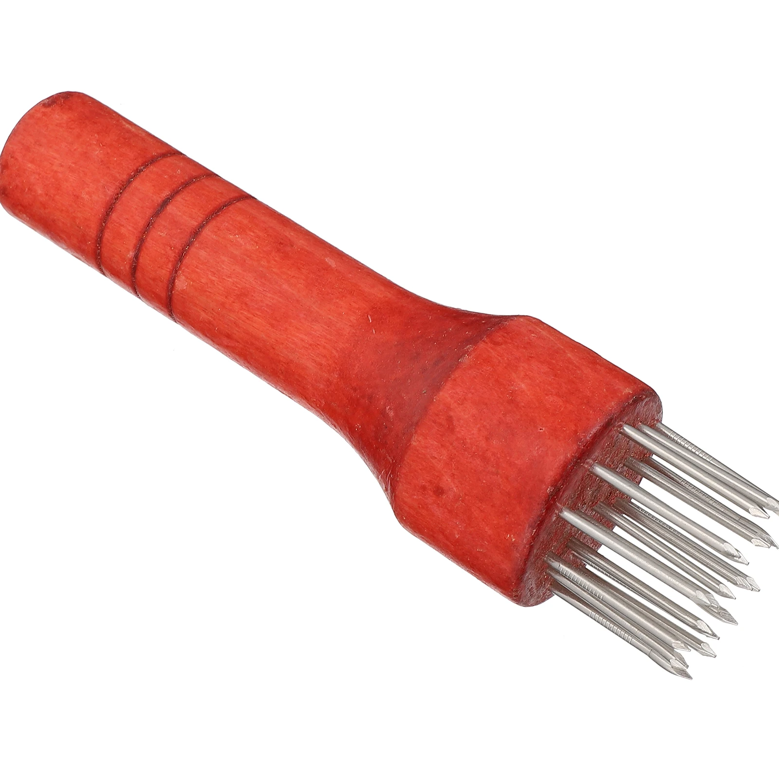 Meat Tenderizer Stainless Steel Wood Handle Double-sided Needle Piercer Gadget Kitchen Steak Tenderizer Pork Tenderizing Tool
Meat Tenderizer Stainless Steel Wood Handle Double-sided Needle Piercer Gadget Kitchen Steak Tenderizer Pork Tenderizing Tool