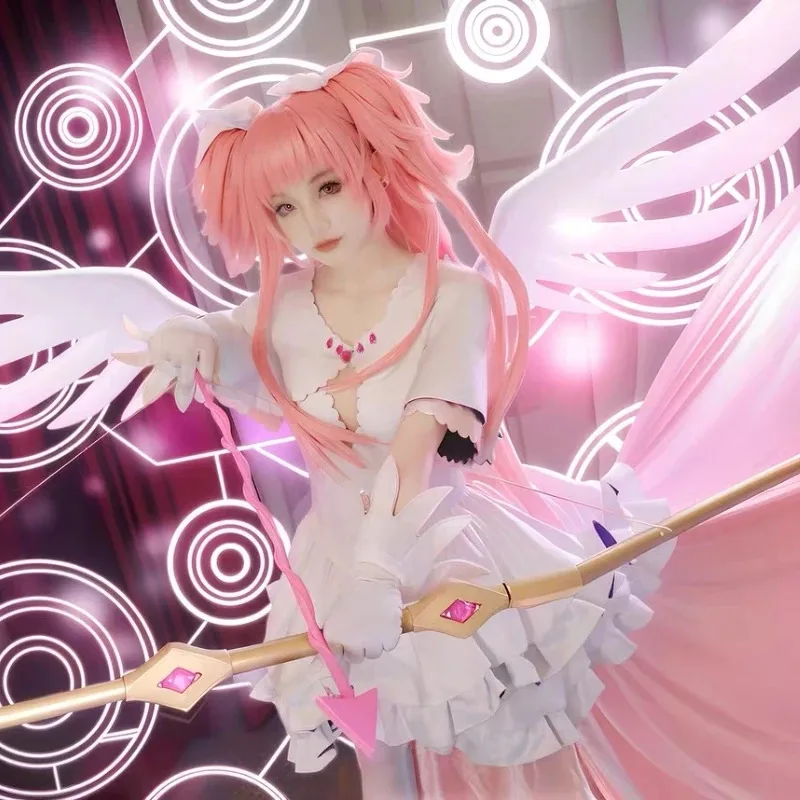 Popular Cosplay Costume Wig Wings Pink Magic Girl Sweet and Cute Anime Cartoon Halloween Christmas Comic Show Cosplay Costume
Popular Cosplay Costume Wig Wings Pink Magic Girl Sweet and Cute Anime Cartoon Halloween Christmas Comic Show Cosplay Costume