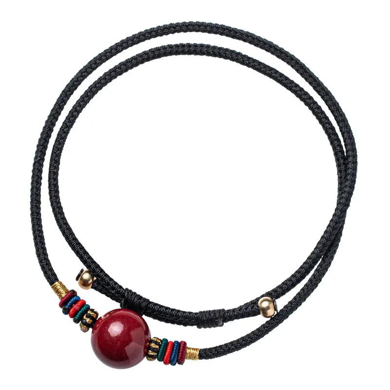 Cinnabar bead collarbone chain women's pendant necklace pendant ornament natal year gift
Cinnabar bead collarbone chain women's pendant necklace pendant ornament natal year gift
