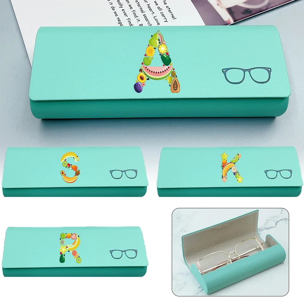 Pu Leather Glasses Case Unisex Eyeglasses Bag Simple Eyewear Case Sunglasses Reading Glasses Accessories Fruit Letter Pattern
Pu Leather Glasses Case Unisex Eyeglasses Bag Simple Eyewear Case Sunglasses Reading Glasses Accessories Fruit Letter Pattern