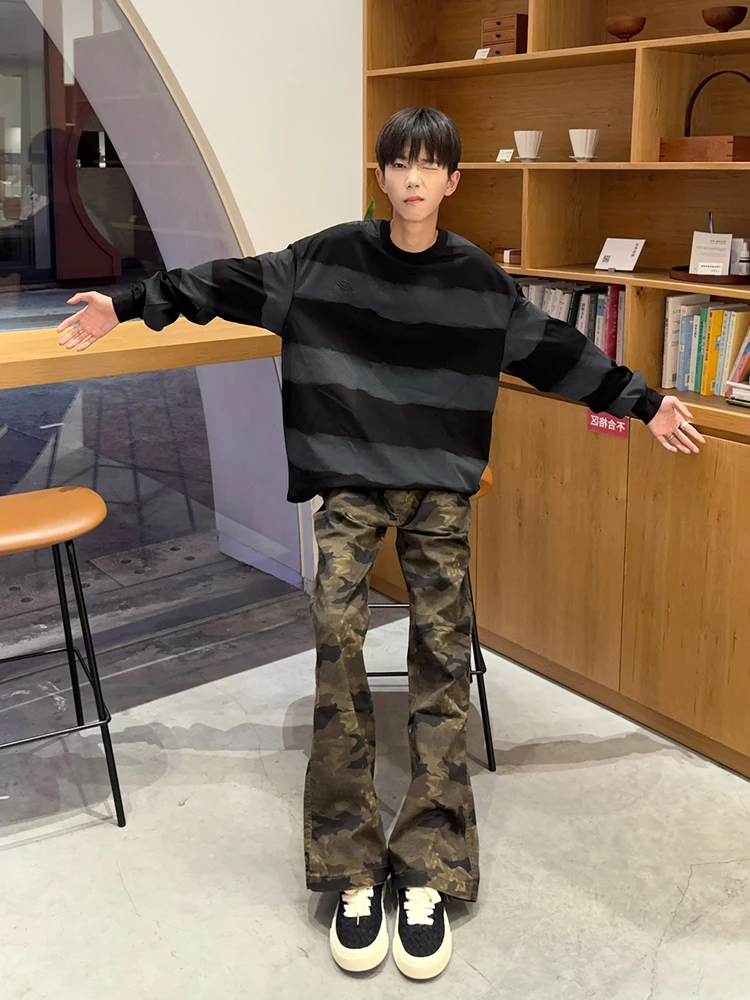 Cleanfit Camouflage Jeans Men's High Street Sle Lengthening Legs Effect Tall Men's Pants Autumn Season Faionable Slim Fit
Cleanfit Camouflage Jeans Men's High Street Sle Lengthening Legs Effect Tall Men's Pants Autumn Season Faionable Slim Fit