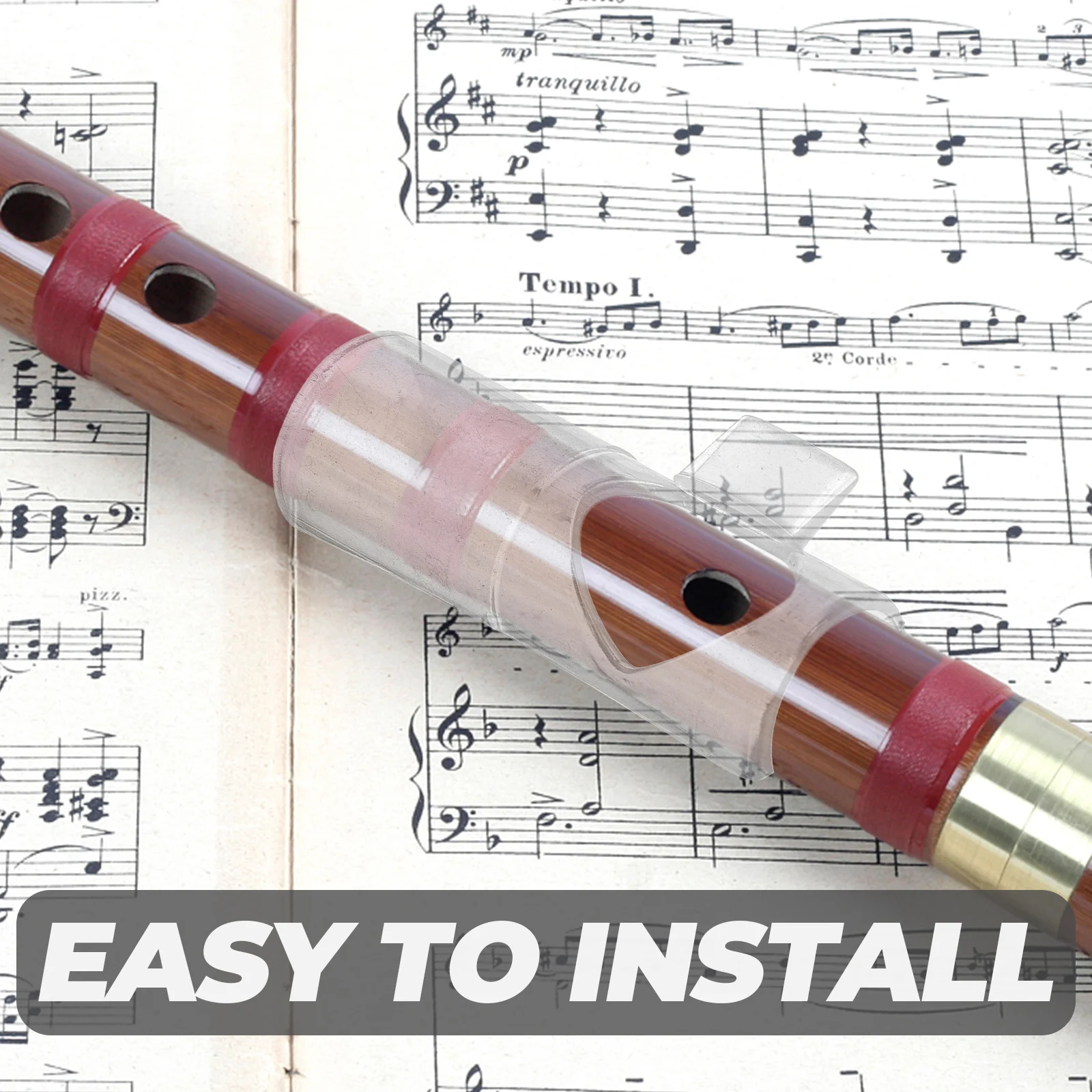 Flute Mouthpiece Replacement Premium Nylon Durable Accurate Tone Air Tight For Beginners Students Professionals Instrument Parts
Flute Mouthpiece Replacement Premium Nylon Durable Accurate Tone Air Tight For Beginners Students Professionals Instrument Parts