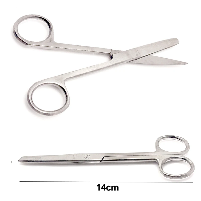 Dental Dissecting Scissors 14cm Straight Sharp Surgical Stainless Steel Suture Removal Tools for Dentists
Dental Dissecting Scissors 14cm Straight Sharp Surgical Stainless Steel Suture Removal Tools for Dentists