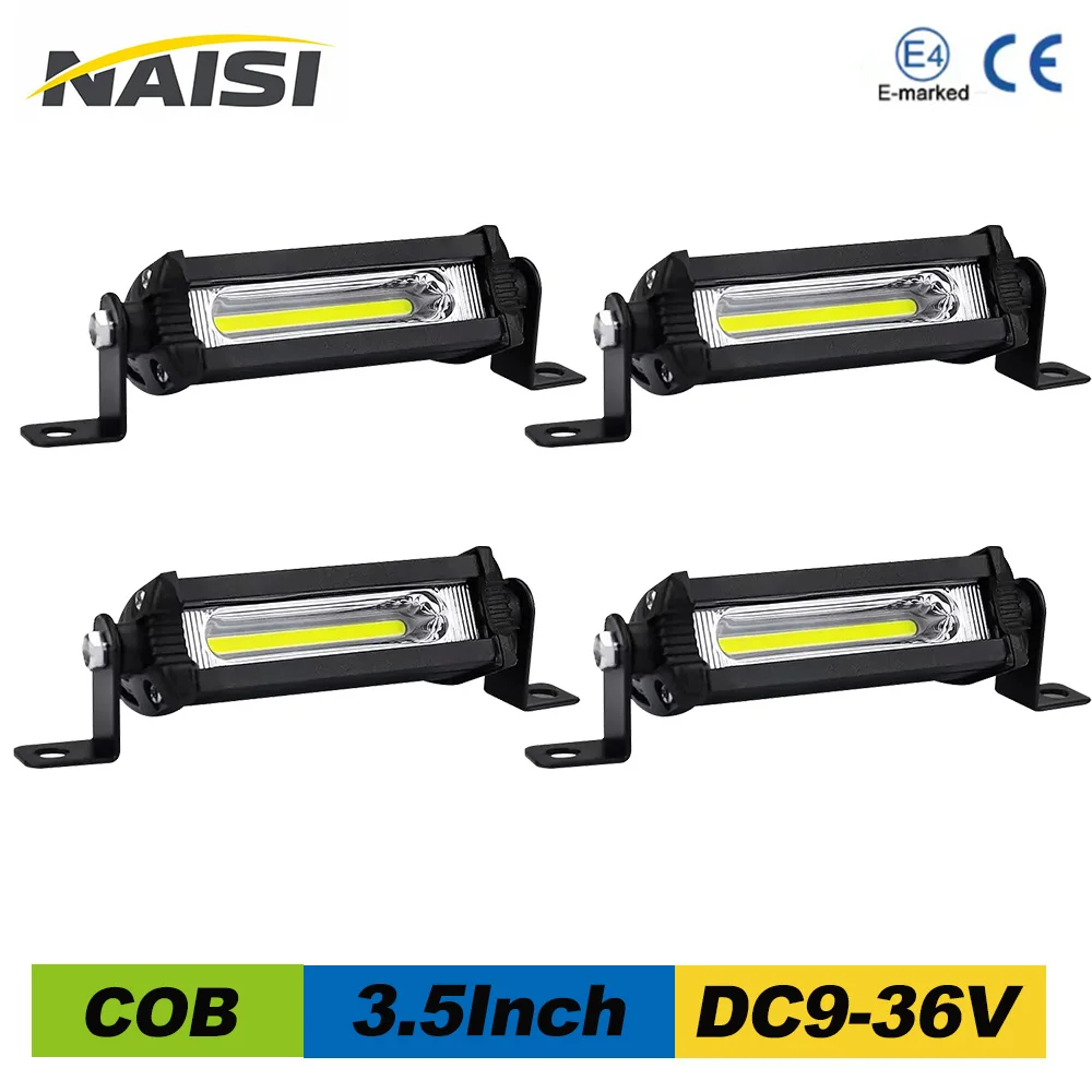 COB Mini 4.5 inch CAR Work Lamp Spotlight Cars Combo Beam Offroad Driving LED Light Bar 9W Aluminum Alloy Universal DC 9-36V5
COB Mini 4.5 inch CAR Work Lamp Spotlight Cars Combo Beam Offroad Driving LED Light Bar 9W Aluminum Alloy Universal DC 9-36V5