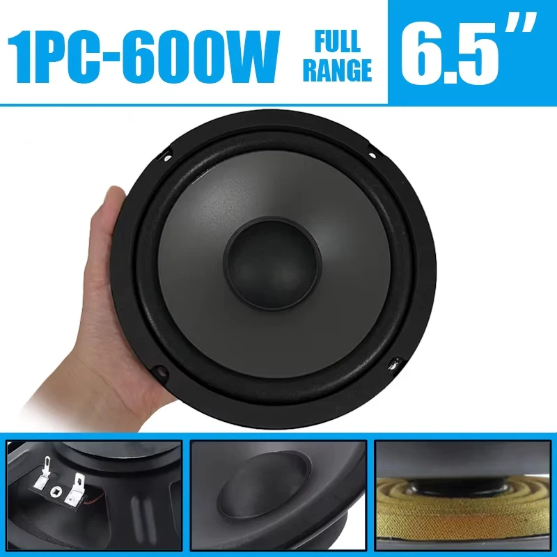 1PC 6.5 inch 600W Car Audio Accessory Coaxial Speaker Audio Tiltable Speaker Full Frequency Universal HiFi Car Stereo Subwoofer
1PC 6.5 inch 600W Car Audio Accessory Coaxial Speaker Audio Tiltable Speaker Full Frequency Universal HiFi Car Stereo Subwoofer