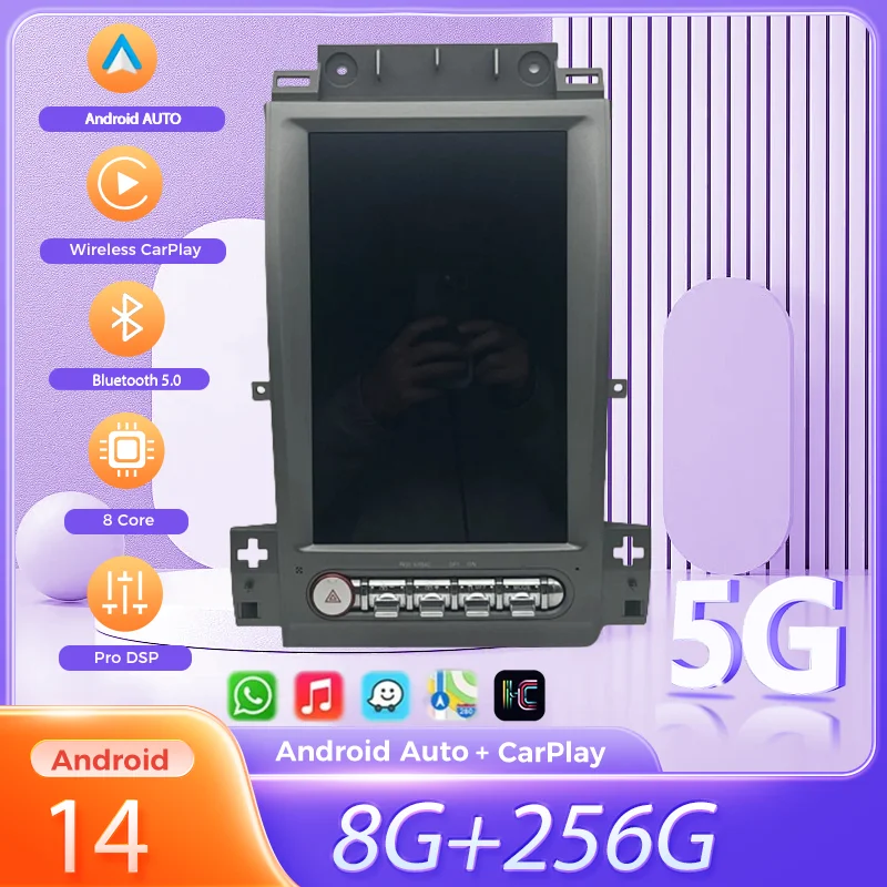 For Ford Taurus 2010-2019 Android Car Radio Multimedia Video Player Wireless Carplay Autoradio Stereo GPS Navi Head Unit Screen
For Ford Taurus 2010-2019 Android Car Radio Multimedia Video Player Wireless Carplay Autoradio Stereo GPS Navi Head Unit Screen