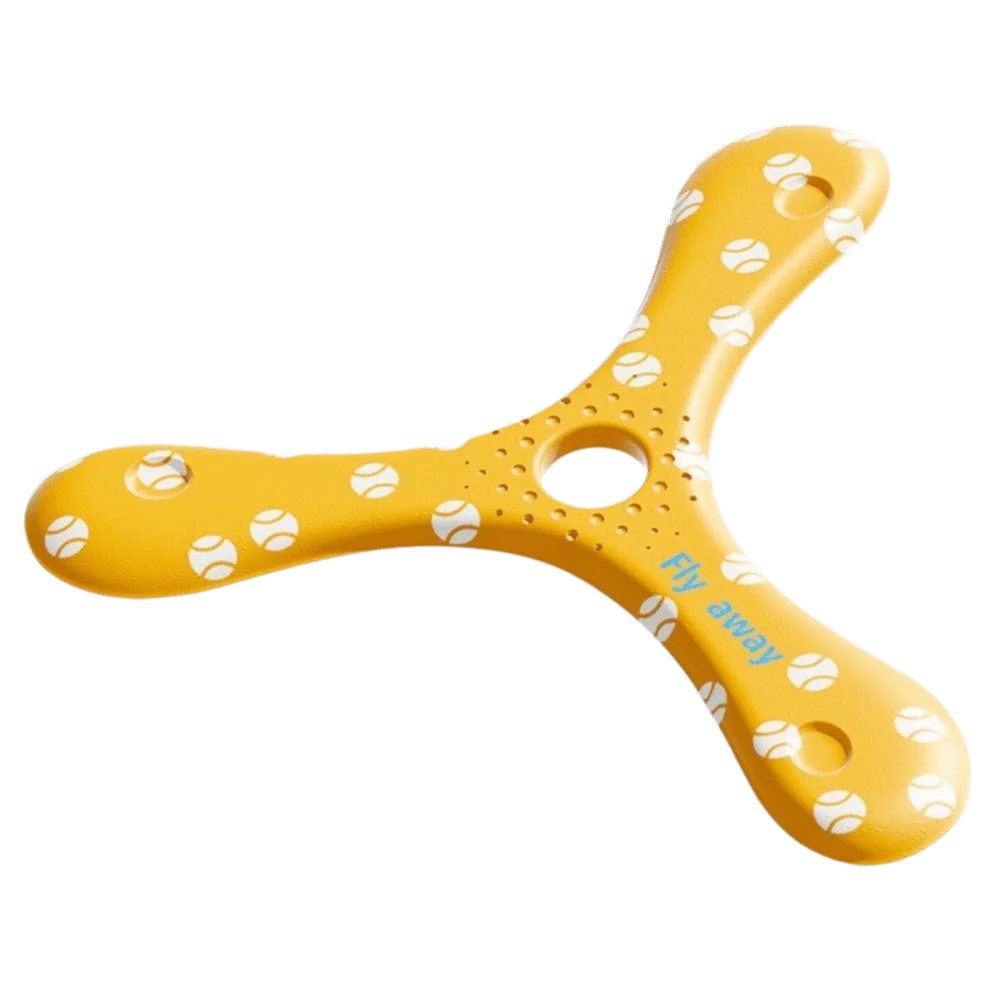 Soft EVA Children's Boomerang Interactive 360 Degrees Returning Spinner Three-leaf Cross Flying Disc
Soft EVA Children's Boomerang Interactive 360 Degrees Returning Spinner Three-leaf Cross Flying Disc
