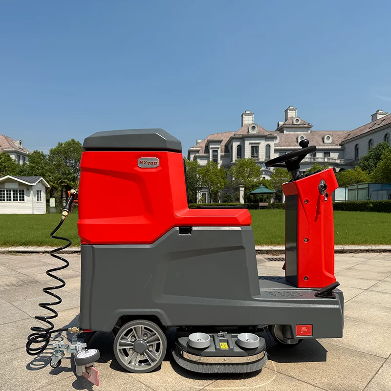 Heavy-duty Ride-on Floor Scrubber Combining Stainless Steel Chassis, Dual-brush Design And Lithium Battery For Industrial Floors
Heavy-duty Ride-on Floor Scrubber Combining Stainless Steel Chassis, Dual-brush Design And Lithium Battery For Industrial Floors
