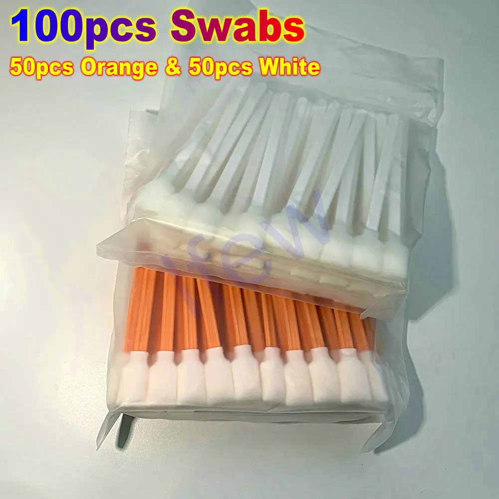 100 pcs/pack Cleaning Swab sticks for Solvent, UV, Latex Water-based Printers foam cotton swab DX4 DX5 DX6 DX7 Printhead Swaps
100 pcs/pack Cleaning Swab sticks for Solvent, UV, Latex Water-based Printers foam cotton swab DX4 DX5 DX6 DX7 Printhead Swaps