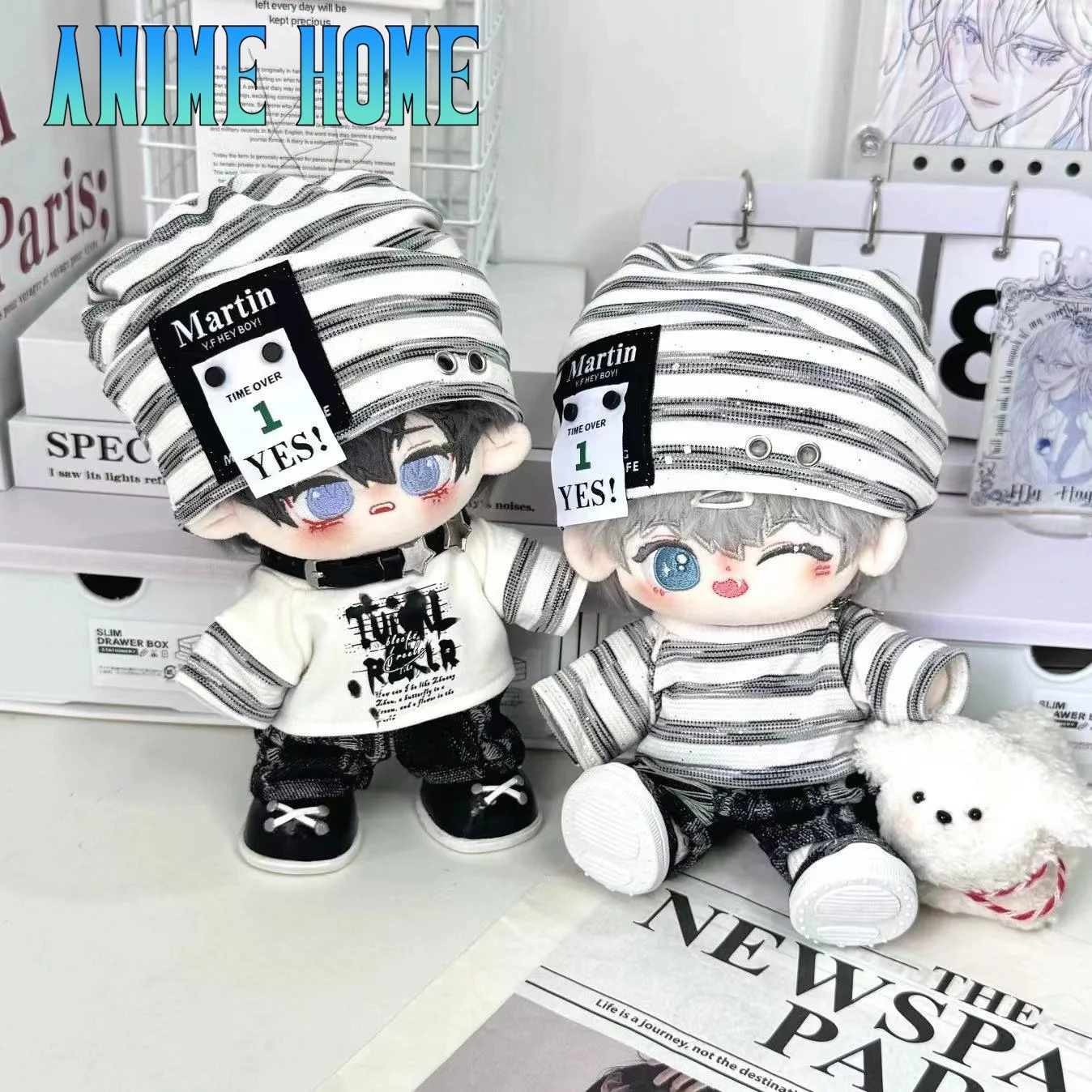 Original Black White Pixel Handsome Cool Rock Music Suit For 10cm 20cm Doll Toy Costume Hat Cosplay W Kids Gift Cute
Original Black White Pixel Handsome Cool Rock Music Suit For 10cm 20cm Doll Toy Costume Hat Cosplay W Kids Gift Cute