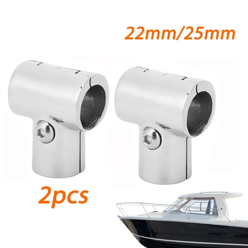 2 Pcs Boat Handrail Tee Fitting 22/25mm Marine 3 Way Handrail 90/60 Degree Hardware Boat Accessories Marine 316 Stainless Steel
2 Pcs Boat Handrail Tee Fitting 22/25mm Marine 3 Way Handrail 90/60 Degree Hardware Boat Accessories Marine 316 Stainless Steel